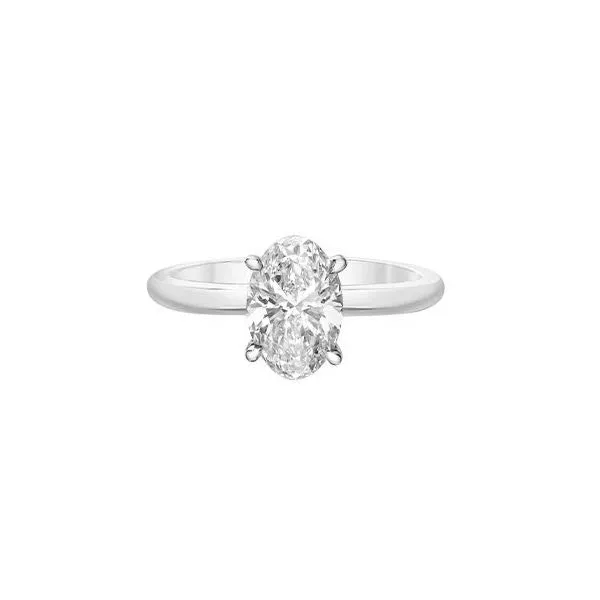 1.55ct Oval Lab Grown Diamond Ring Image 3 Victoria Jewellers REGINA, SK