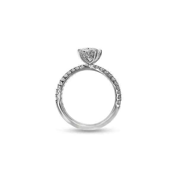 1.27ct Oval Cut Lab Grown Diamond Ring Image 3 Victoria Jewellers REGINA, SK