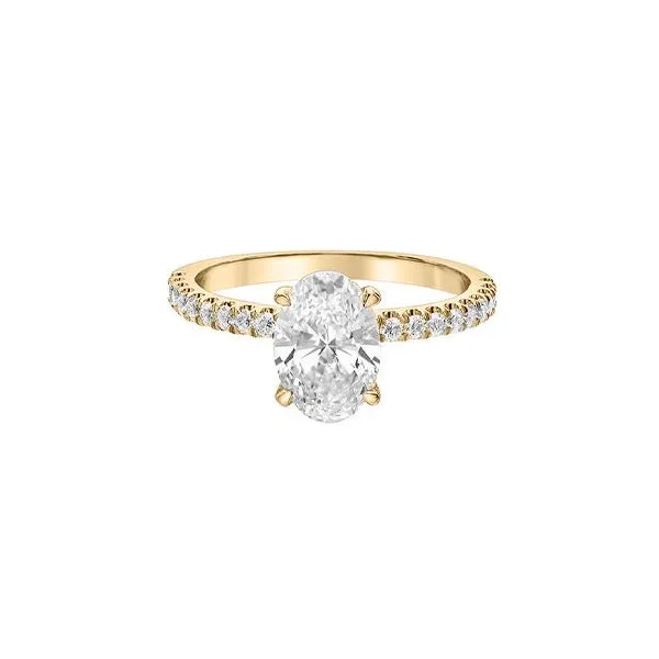 1.50ct Oval Cut Lab Grown Diamond Ring Victoria Jewellers REGINA, SK
