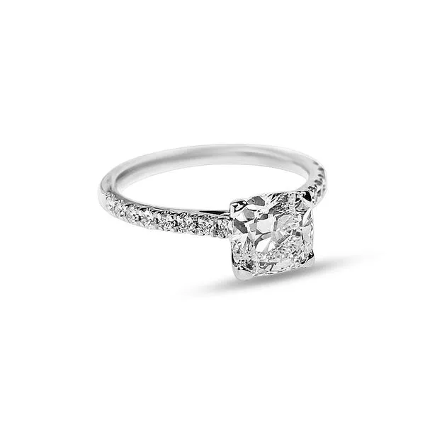 Cushion Lab Grown Diamond Engagement Ring Image 2 Victoria Jewellers REGINA, SK