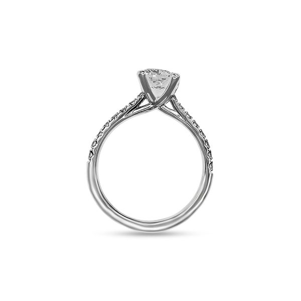 Cushion Lab Grown Diamond Engagement Ring Image 3 Victoria Jewellers REGINA, SK