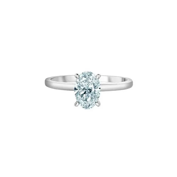Oval Lab Grown Diamond Engagement Ring Victoria Jewellers REGINA, SK