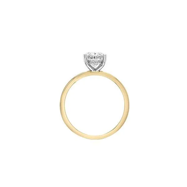 0.51ct Oval Cut Lab Grown Diamond Ring Image 2 Victoria Jewellers REGINA, SK