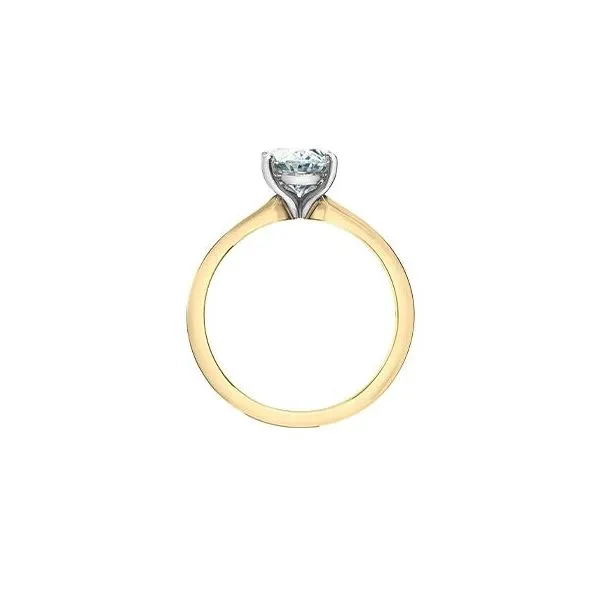 0.54ct Oval Cut Lab Grown Diamond Ring Image 2 Victoria Jewellers REGINA, SK
