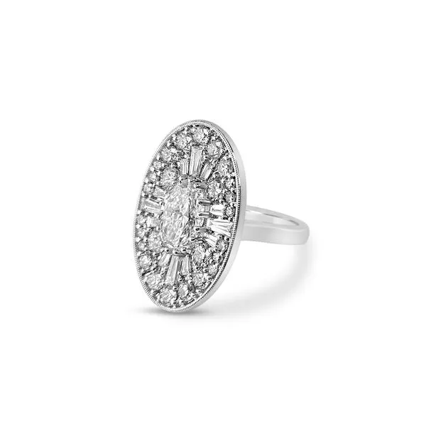 1.58ct Oval Lab Grown Diamond Ring Image 2 Victoria Jewellers REGINA, SK