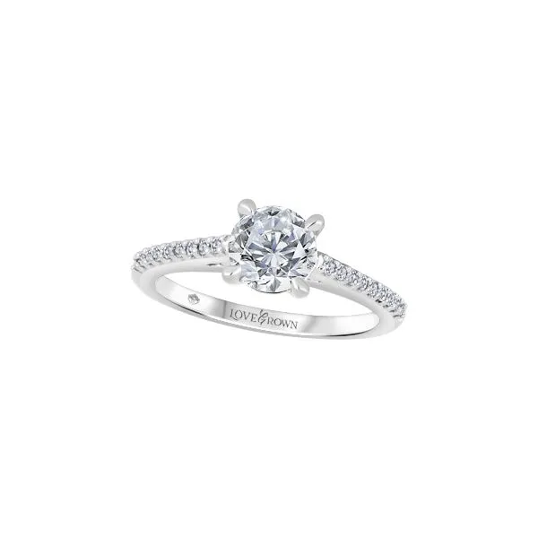 1.0ct Round Brilliant Cut Lab Grown Diamond Ring Victoria Jewellers REGINA, SK