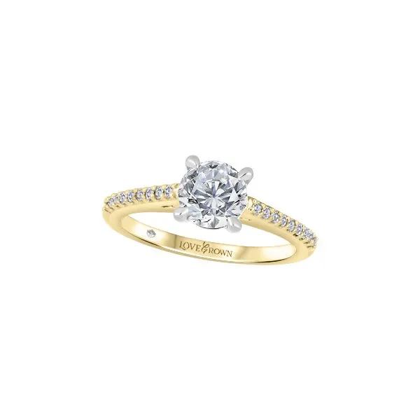 1.0ct Round Brilliant Cut Lab Grown Diamond Ring Victoria Jewellers REGINA, SK