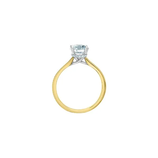 1.50ct Round Brilliant Cut Lab Grown Diamond Ring Image 2 Victoria Jewellers REGINA, SK