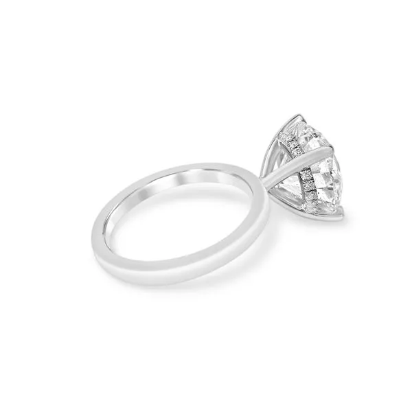 6.26ct Round Brilliant Cut Lab Grown Diamond Ring Image 2 Victoria Jewellers REGINA, SK