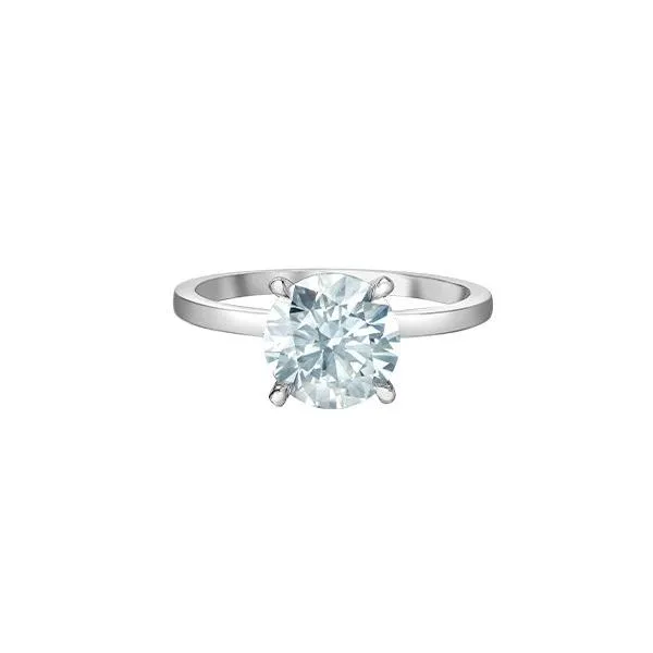 2.0ct Round Brilliant Cut Lab Grown Ring Image 3 Victoria Jewellers REGINA, SK