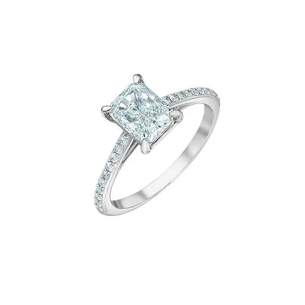 1.39ct Radiant Cut Lab Grown Diamond Ring Victoria Jewellers REGINA, SK