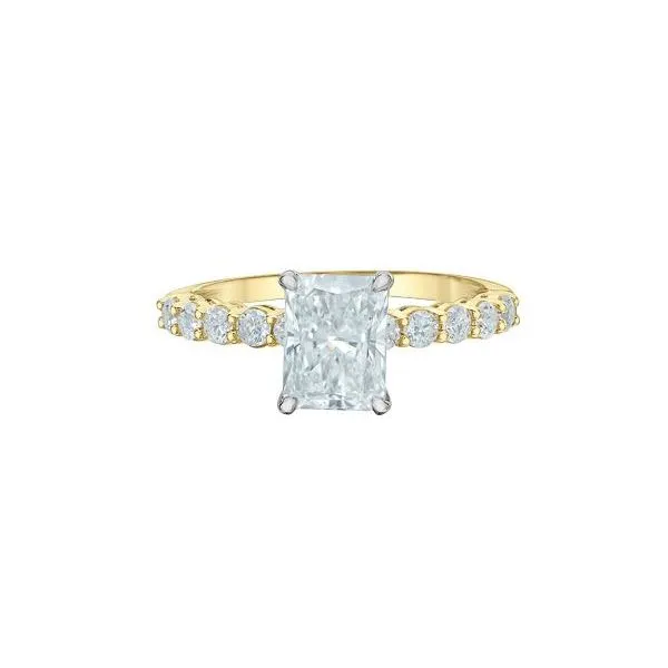2.58ct Radiant Cut Lab Grown Diamond Ring Image 3 Victoria Jewellers REGINA, SK