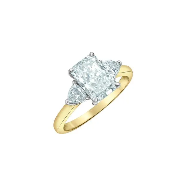 2.05ct Radiant Cut Lab Grown Diamond Ring Image 3 Victoria Jewellers REGINA, SK