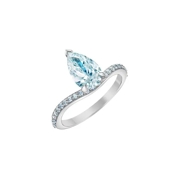 1.54ct Pear Cut Lab Grown Diamond Ring Image 2 Victoria Jewellers REGINA, SK