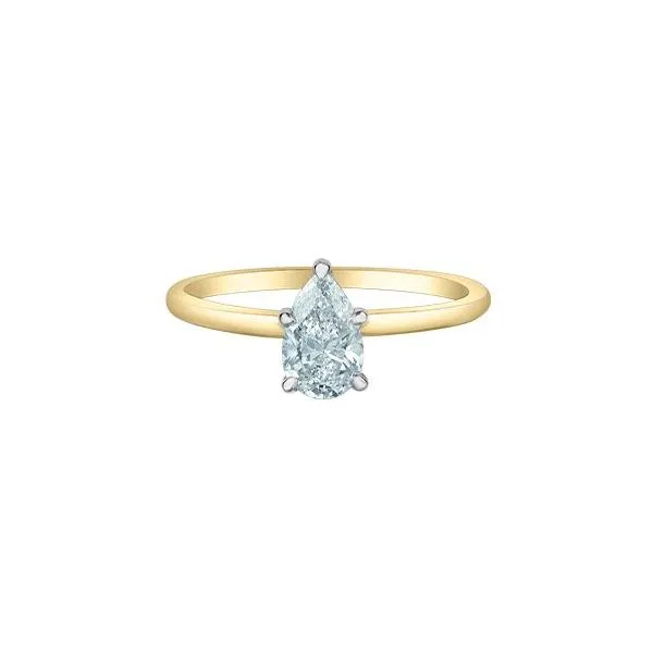 1.58ct Pear Cut Lab Grown Diamond Ring Image 3 Victoria Jewellers REGINA, SK