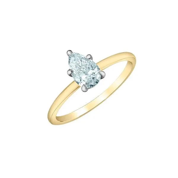1.58ct Pear Cut Lab Grown Diamond Ring Victoria Jewellers REGINA, SK