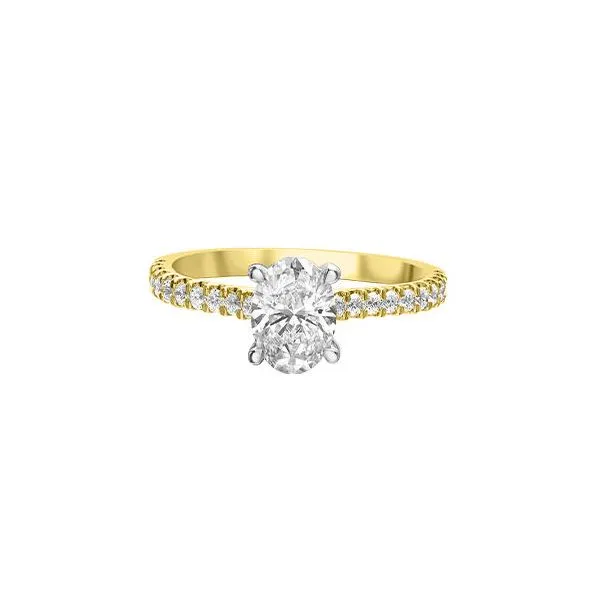 1.50ct Oval Cut Lab Grown Diamond Ring Victoria Jewellers REGINA, SK