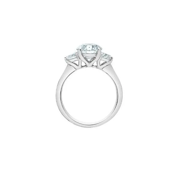 3.01ct Round Brilliant Cut Lab Grown Diamond Ring Image 2 Victoria Jewellers REGINA, SK