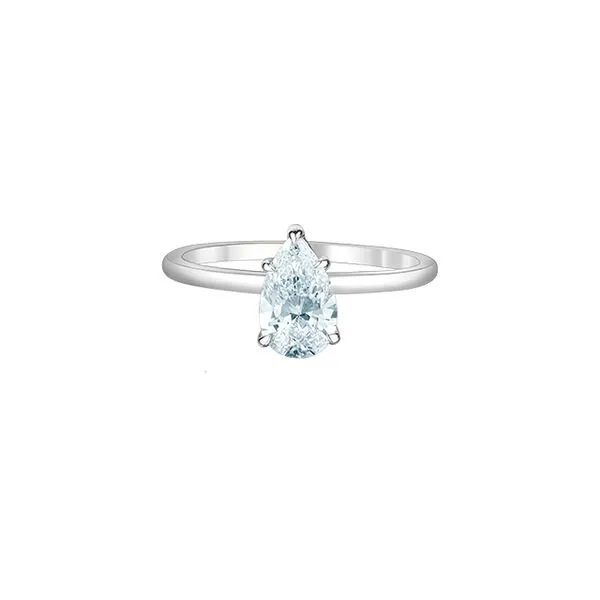 2.59ct Pear Cut Lab Grown Diamond Ring Victoria Jewellers REGINA, SK