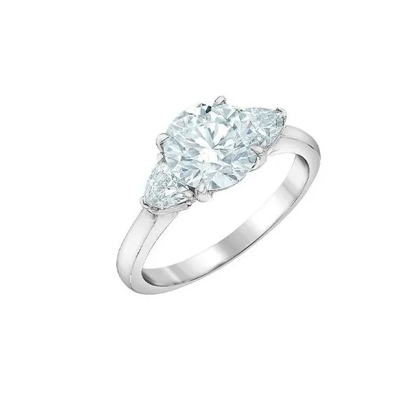 3.00ct Round Brilliant Cut Lab Grown Diamond Ring Victoria Jewellers REGINA, SK