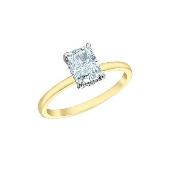 1.51ct Radiant Cut Lab Grown Diamond Ring Victoria Jewellers REGINA, SK