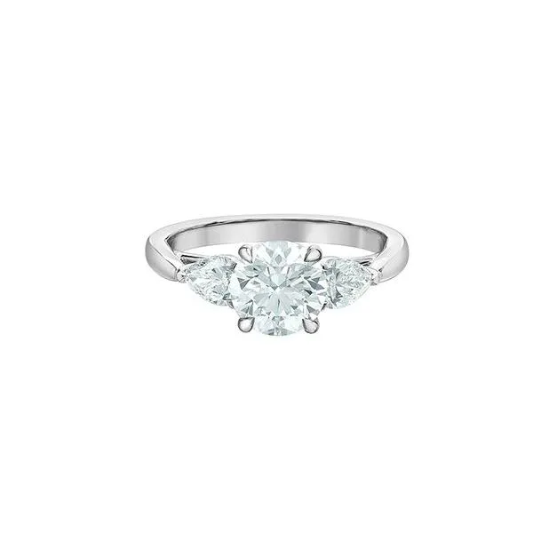 1.0ct Round Brilliant Cut Lab Grown Diamond Ring Image 3 Victoria Jewellers REGINA, SK