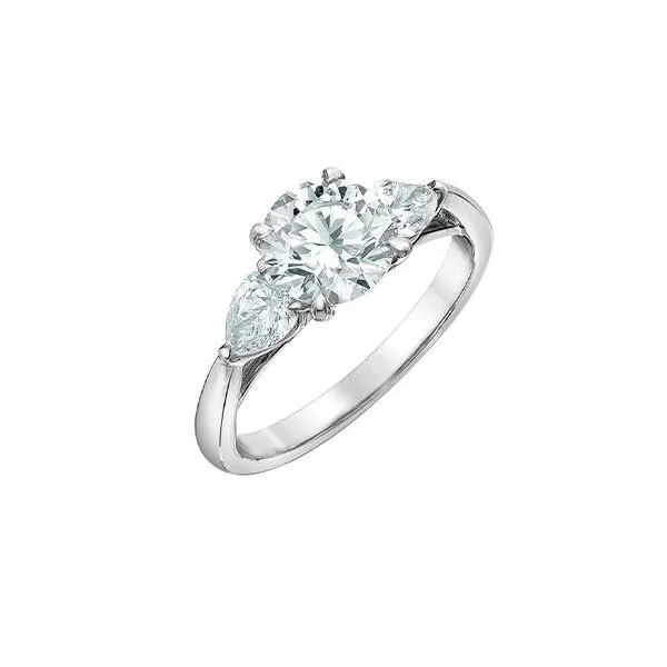 1.0ct Round Brilliant Cut Lab Grown Diamond Ring Victoria Jewellers REGINA, SK