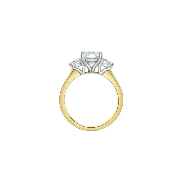 2.13ct Radiant Cut Lab Grown Diamond Ring Image 2 Victoria Jewellers REGINA, SK