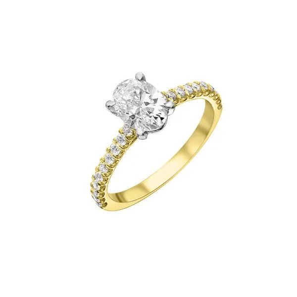 2.01ct Oval Cut Lab Grown Diamond Ring Image 2 Victoria Jewellers REGINA, SK