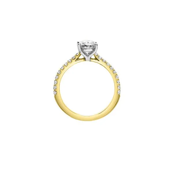 1.50ct Oval Cut Lab Grown Diamond Ring Image 2 Victoria Jewellers REGINA, SK