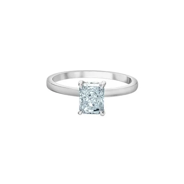 1.51ct Radiant Cut Lab Grown Diamond Ring Image 3 Victoria Jewellers REGINA, SK