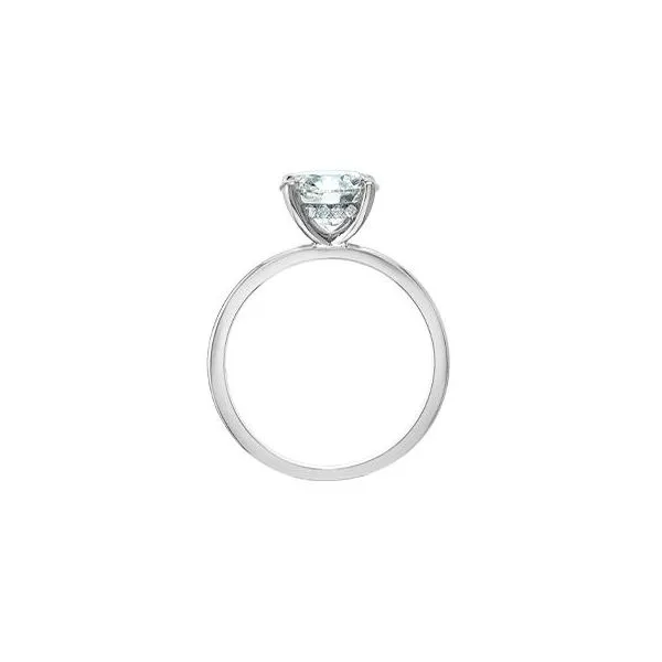 3.0ct Round Brilliant Cut Lab Grown Ring Image 2 Victoria Jewellers REGINA, SK