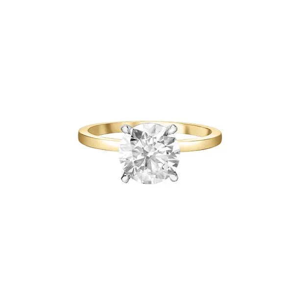 1.50ct Round Brilliant Cut Lab Grown Diamond Ring Image 3 Victoria Jewellers REGINA, SK