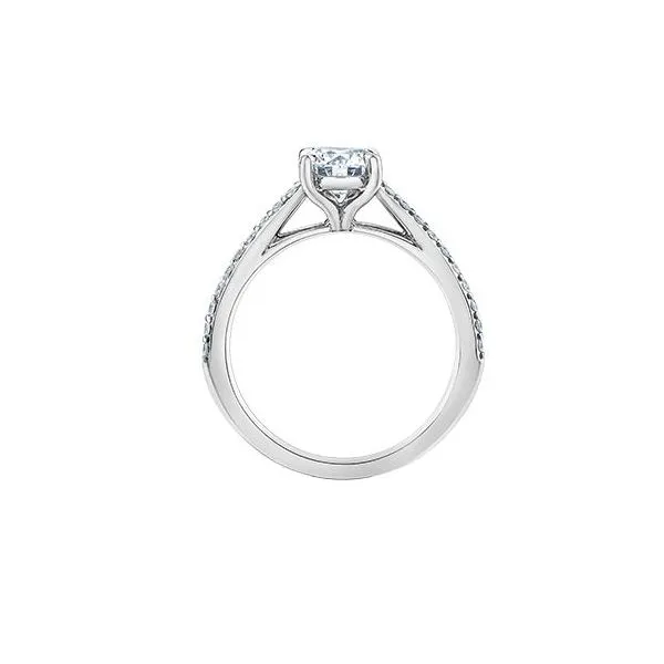 1.09ct Round Brilliant Cut Lab Grown Diamond Ring Image 2 Victoria Jewellers REGINA, SK