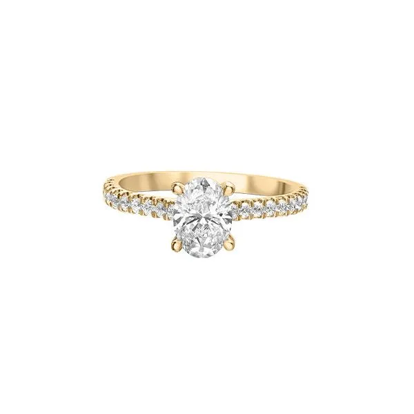 2.03ct Oval Lab Grown Diamond Ring Victoria Jewellers REGINA, SK