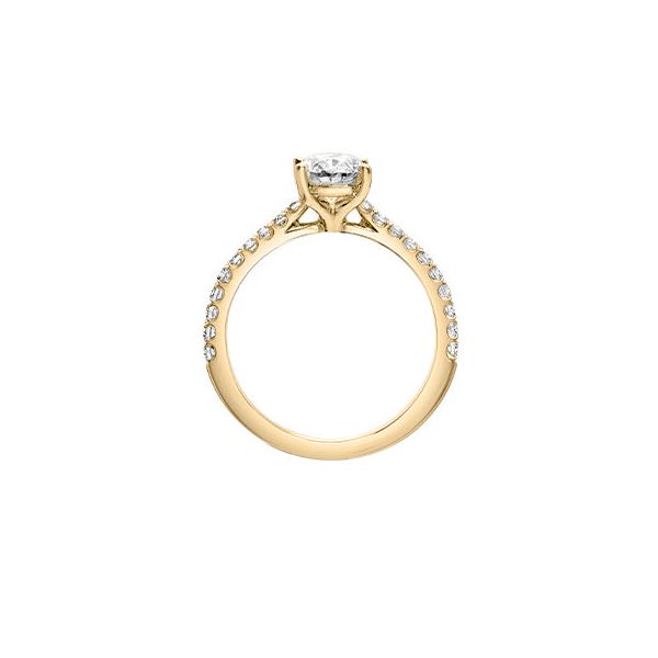 2.52ct Oval Lab Grown Diamond Ring Image 3 Victoria Jewellers REGINA, SK