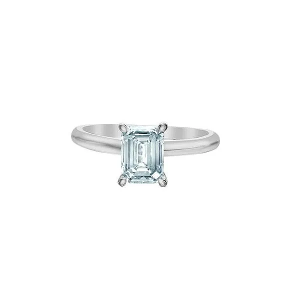1.02ct Emerald Cut Lab Grown Diamond Ring Victoria Jewellers REGINA, SK