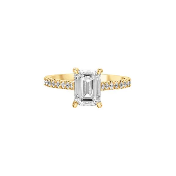 2.05ct Emerald Cut Lab Grown Diamond Ring Victoria Jewellers REGINA, SK