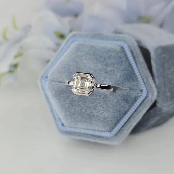 1.75ct Asscher Cut Lab Grown Diamond Ring Image 4 Victoria Jewellers REGINA, SK