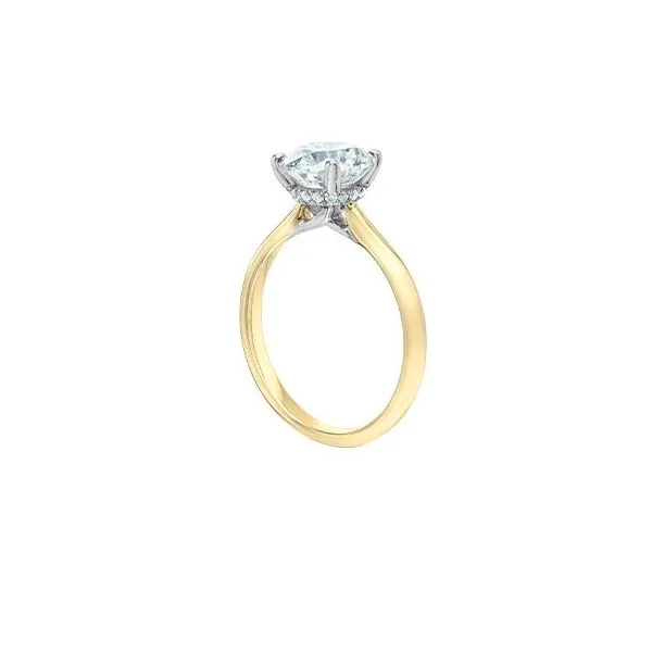 2.05ct Round Brilliant Cut Lab Grown Diamond Ring Image 2 Victoria Jewellers REGINA, SK