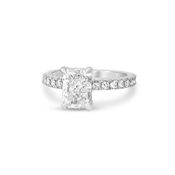 1.50ct Radiant Cut Lab Grown Diamond Ring Image 2 Victoria Jewellers REGINA, SK