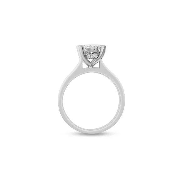 2.03ct Radiant Cut Lab Grown Diamond Ring Image 2 Victoria Jewellers REGINA, SK