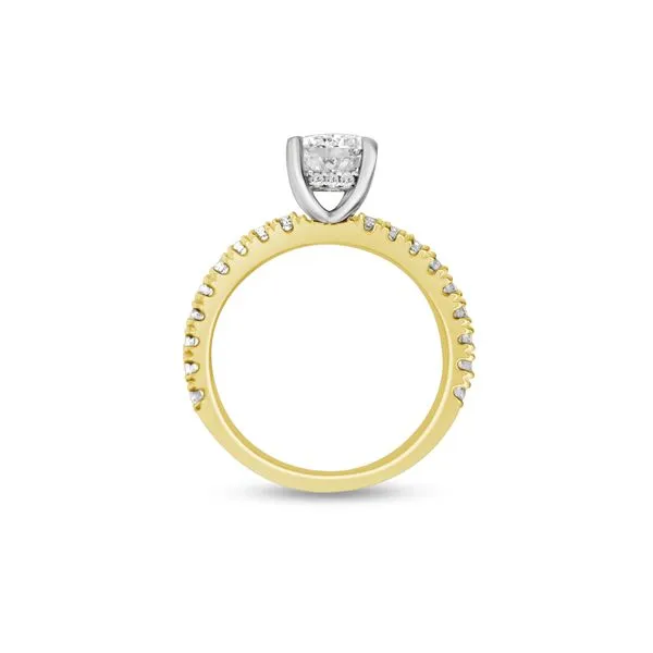 1.50ct Radiant Cut Lab Grown Diamond Ring Image 3 Victoria Jewellers REGINA, SK