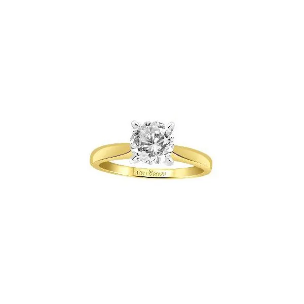 1.15ct Round Brilliant Cut Lab Grown Diamond Ring Victoria Jewellers REGINA, SK