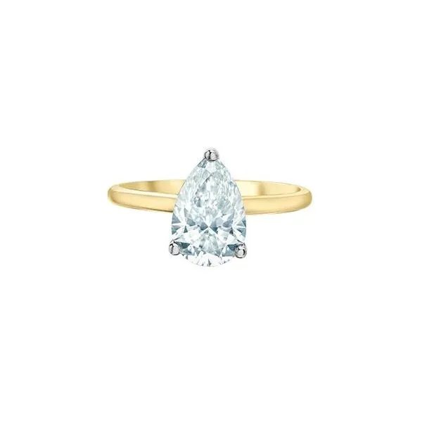 2.11ct Pear Cut Lab Grown Diamond Ring Image 4 Victoria Jewellers REGINA, SK