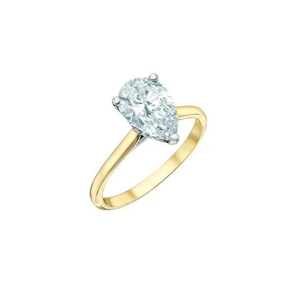 2.11ct Pear Cut Lab Grown Diamond Ring Victoria Jewellers REGINA, SK