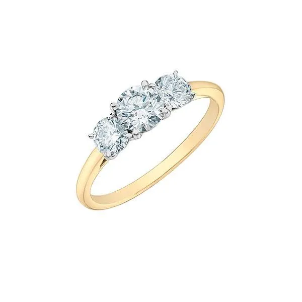 1.51ctw Round Brilliant Cut Grown Diamond Ring Image 3 Victoria Jewellers REGINA, SK