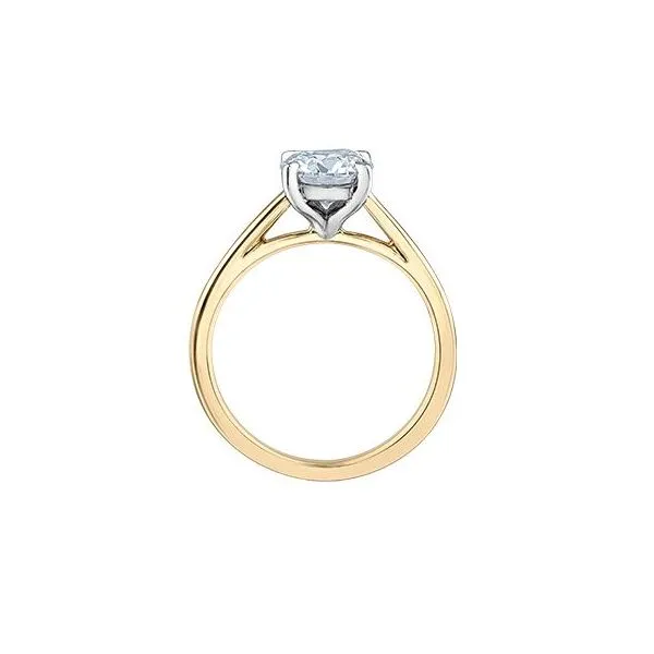 1.07ct Round Brilliant Cut Lab Grown Diamond Ring Image 2 Victoria Jewellers REGINA, SK