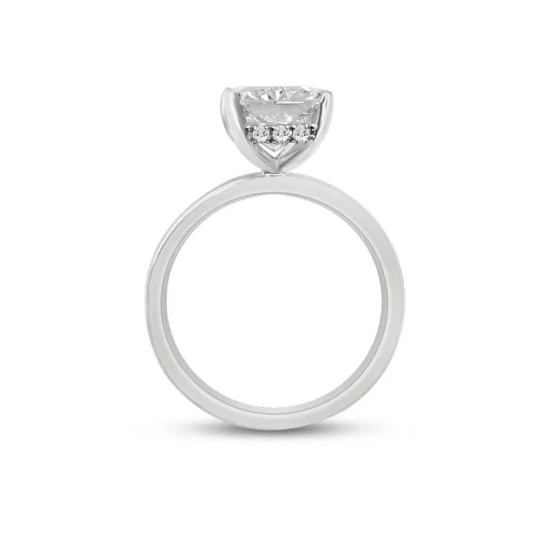 3.01ct Radiant Cut Lab Grown Diamond Ring Image 3 Victoria Jewellers REGINA, SK