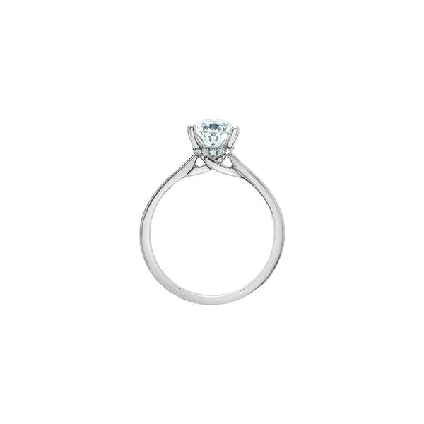 1.06ct Lab Grown Pear Cut Diamond Ring Image 2 Victoria Jewellers REGINA, SK